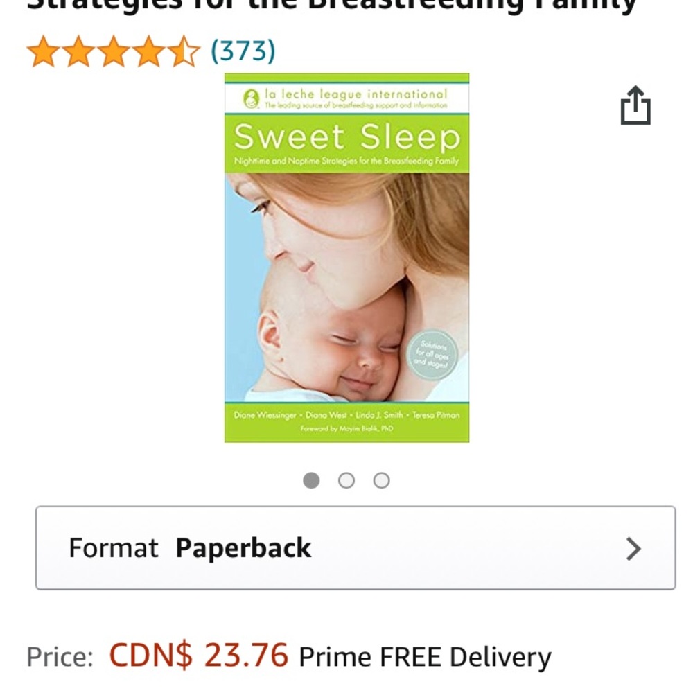 “Sweet Sleep” by La Leche League